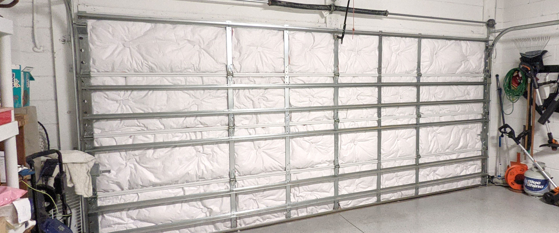 Garage Door with Insulation