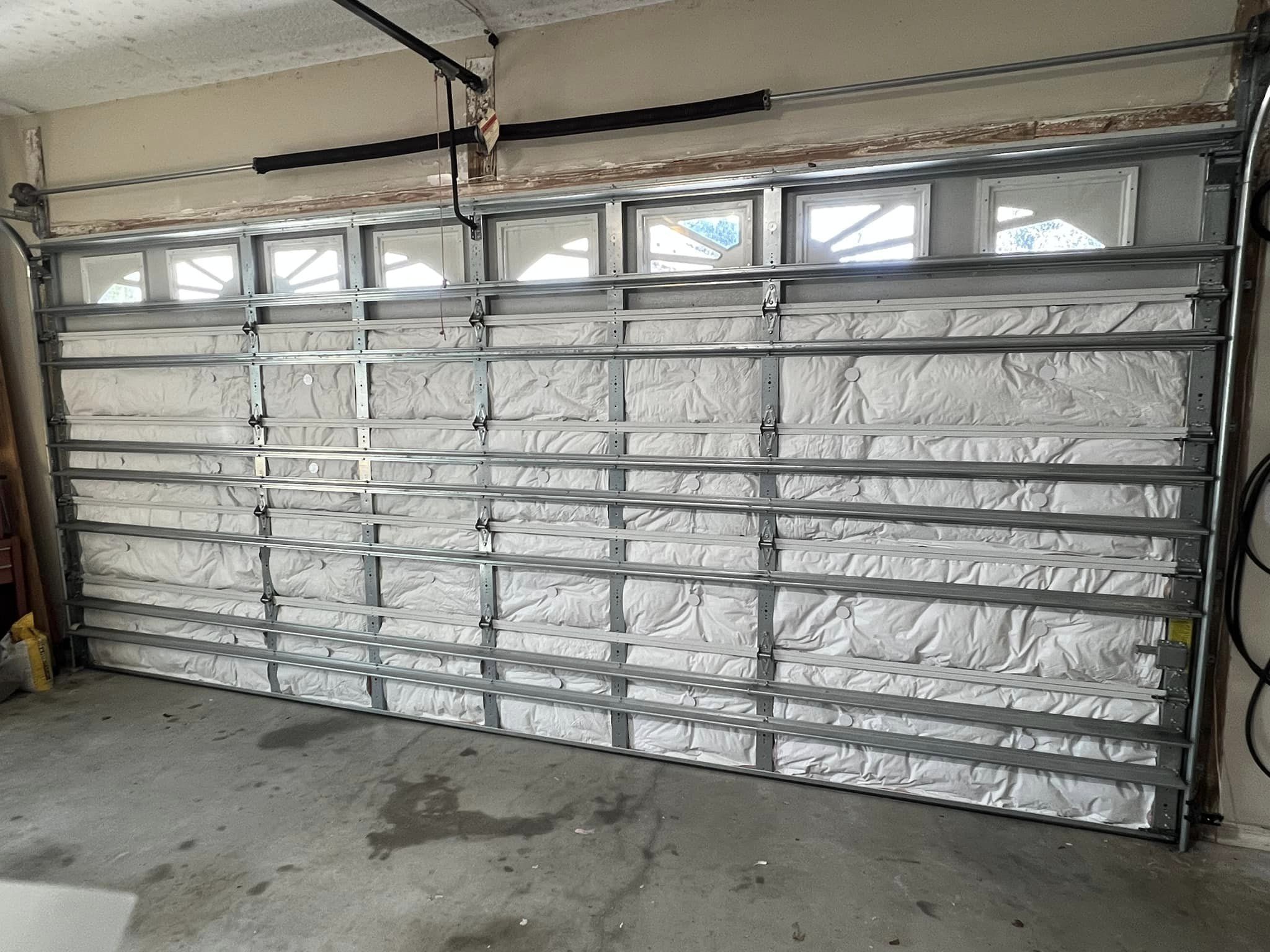Garage door insulation orlando job completion